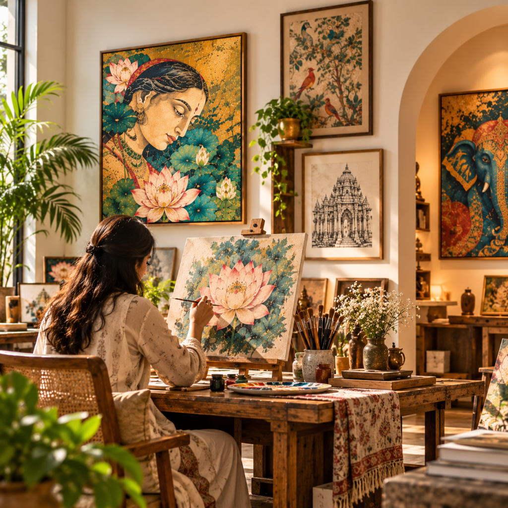 Bringing India’s Colours to Your Walls