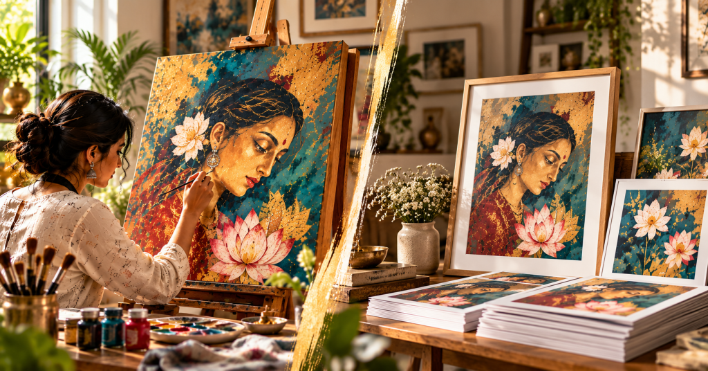 Original Art vs Prints: What Art Buyers Should Know | Rangreet